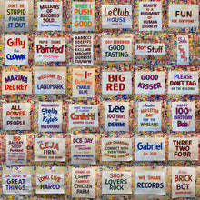 Load image into Gallery viewer, White Paper Sign